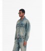 Represent R4 Denim Jacket Blue Cream