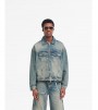 Represent R4 Denim Jacket Blue Cream