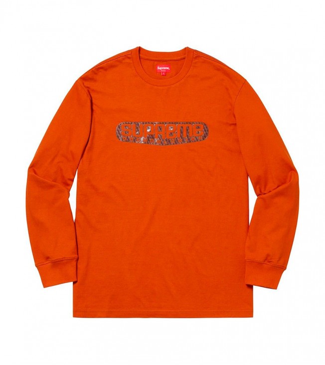 Supreme Tech L/s Tee Rust