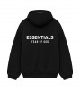 Fear Of God Essentials Hoodie Black