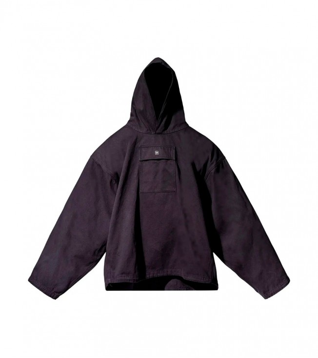 Yeezy Gap Engineered By Balenciaga Sateen Anorak Black