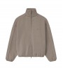 Fear Of God Essentials Modern Fleece Track Jacket With Piping