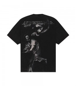 Off-white Saint Matthew Oversize T-shirt Washed Black - Фото №2