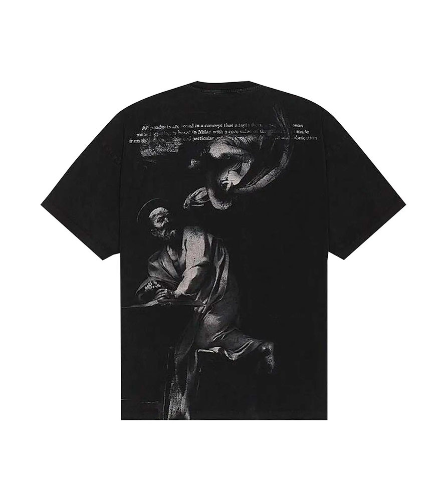 Футболка Off-white Saint Matthew Oversize T-shirt Washed Black