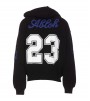 Off-white Football Over Hoodie Black