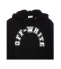 Off-white Football Over Hoodie Black