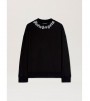 Palm Angels Neck Logo Sweatshirt