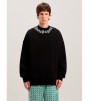 Palm Angels Neck Logo Sweatshirt