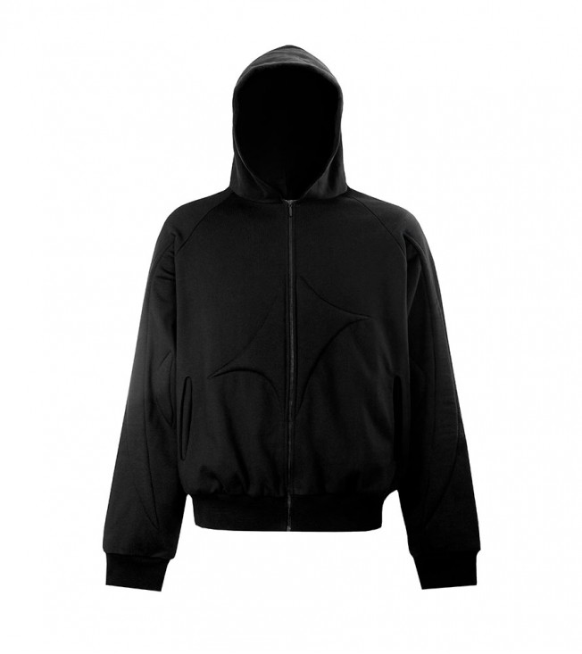 Yora Foamform Zip Hoodie (black)