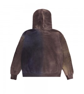 Худи Travis Scott x Nike x FC Barcelona Split-Dye Crest Multicolor - Фото №2