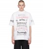 Balenciaga Diy Metal Logo Large Fit T-shirt White