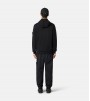 Stone Island Logo Patch Zip Black