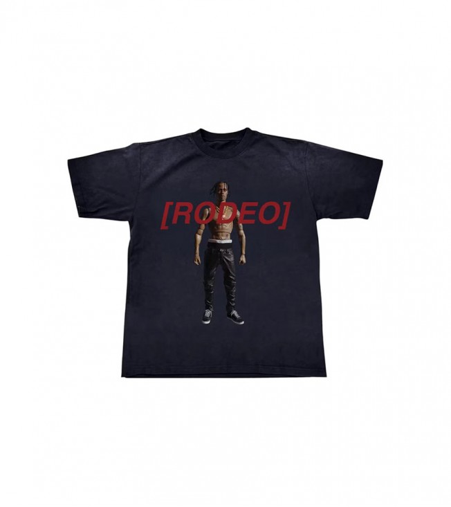 Travis Scott Rodeo 10 Years Action Figure Tee