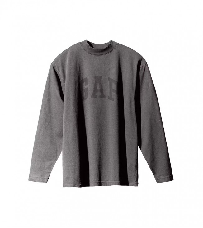 Лонгслив Yeezy Gap Dove Longsleeve Tee Dark Grey