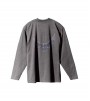 Лонгслив Yeezy Gap Dove Longsleeve Tee Dark Grey
