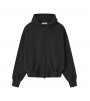 Fear Of God Essentials Zip Hoodie Vintage Black