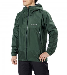 Montbell Rain Trekker Jacket Men's Dark Green - Фото №2