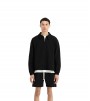 Represent Initial Boxy Quarter Zip Black