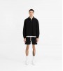 Represent Initial Boxy Quarter Zip Black