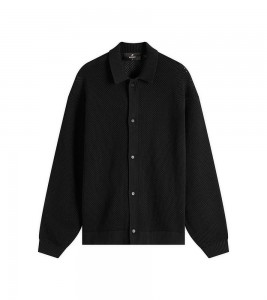 Represent Long Sleeve Mesh Knit Shirt