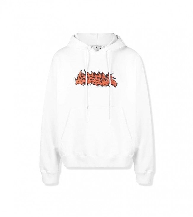Off-white Graffiti Skate White Hoodie