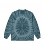Palace Tie-dye Waffle Long-sleeve Navy
