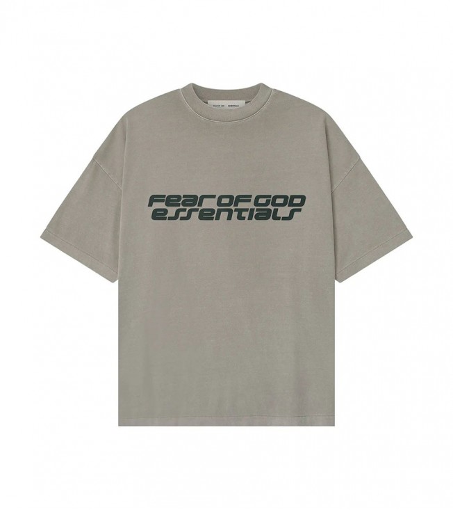 Fear Of God Essentials 90s Tee Smoke Grey