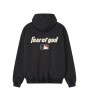 Fear Of God Essentials Mlb Sport Hoodie Black