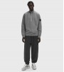 Stone Island Organic Cotton Fleece Pants Grey