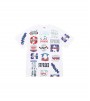 Футболка Supreme Flash Tee White