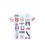 Футболка Supreme Flash Tee White