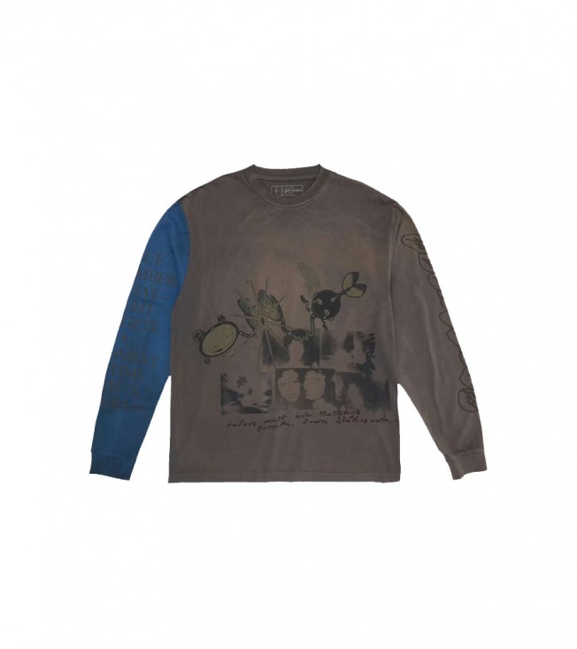 Travis Scott Cactus Jack X Fragment X Takashi Murakami Drift Longsleeve