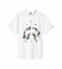 Bape Abc Camo Rebuild Shark T-shirt White