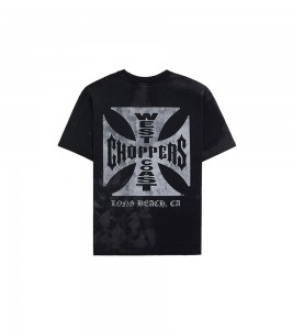 West Coast Choppers Bleach Cross Logo T-shirt #20