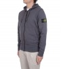 Stone Island Organic Cotton Hoodie Grey