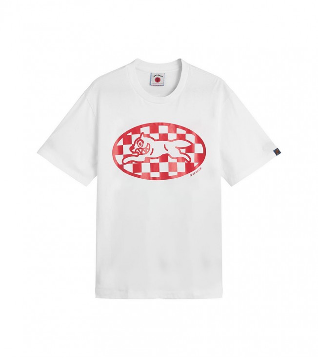Icecream Checker Running Dog T-shirt