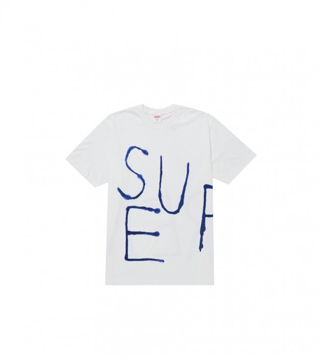 Футболка Supreme Painted Tee White