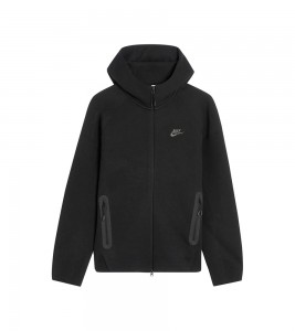 Nike Tech Fleece Full-zip Hoodie Black
