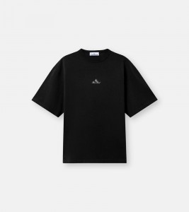 Stone Island Logo T-shirt Black