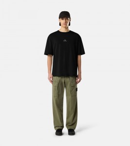 Stone Island Logo T-shirt Black - Фото №2