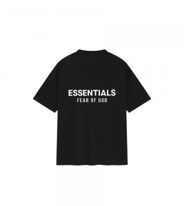 Fear Of God Essentials Classic Tee Jet Black - Фото №2