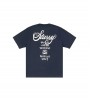 Stussy World Tour Tee Sun Faded Navy