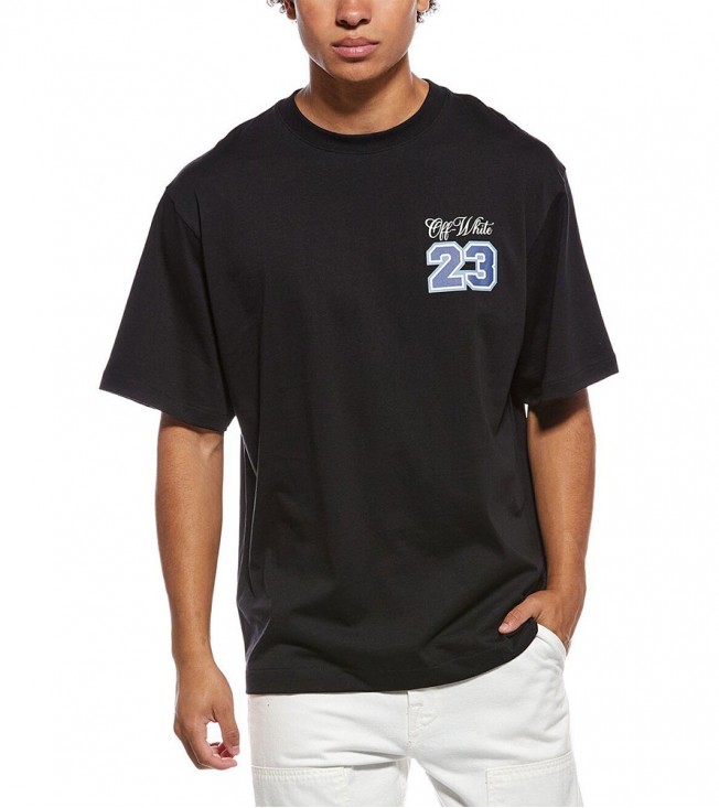 Off-white Skate Varsity Tee Black