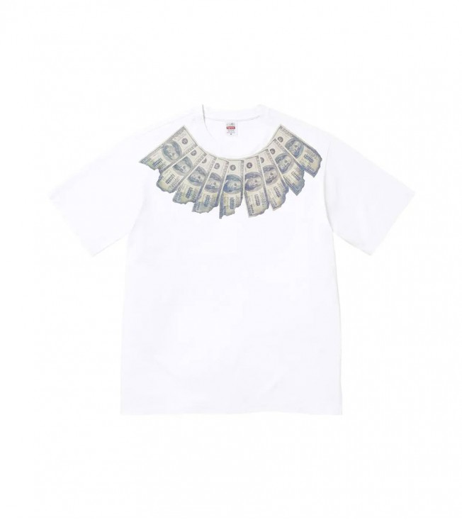 Футболка Supreme Mm6 Maison Margiela Money S/s Top White