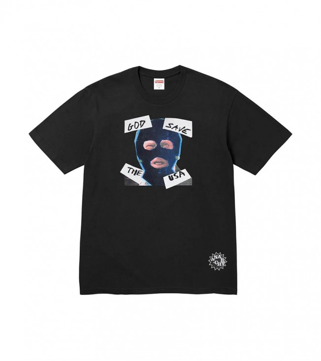 Футболка Supreme God Save Us Tee Black