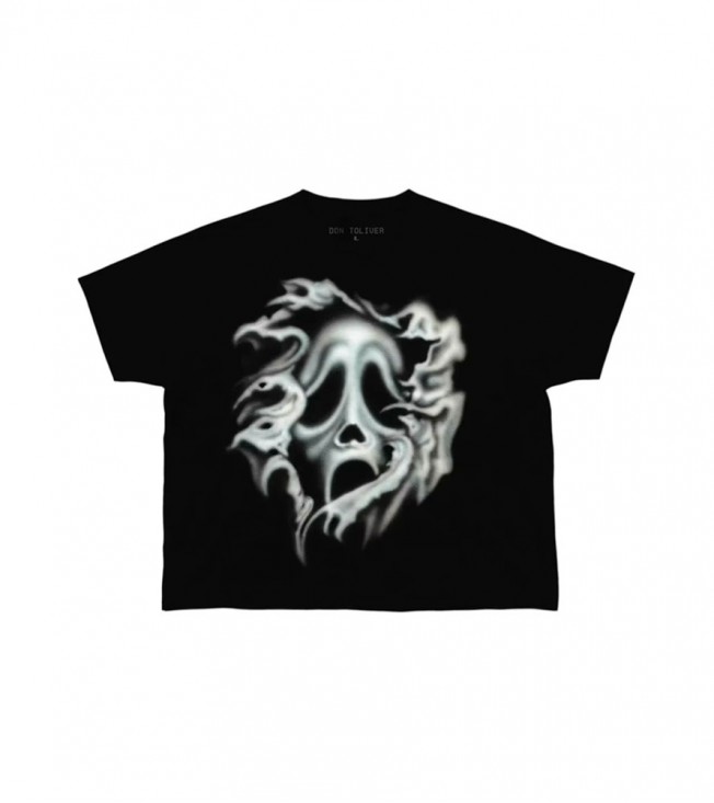 Travis Scott X Don Toliver X Scream Airbrush Ghostface Tee