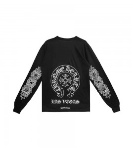 Лонгслив Chrome Hearts Las Vegas Exclusive Horseshoe Long Sleeve - Фото №2