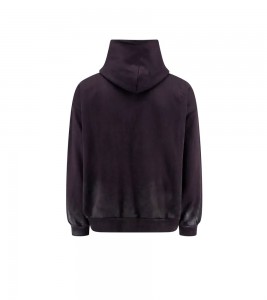 Balenciaga Bb Metal Logo Hoodie Black - Фото №2