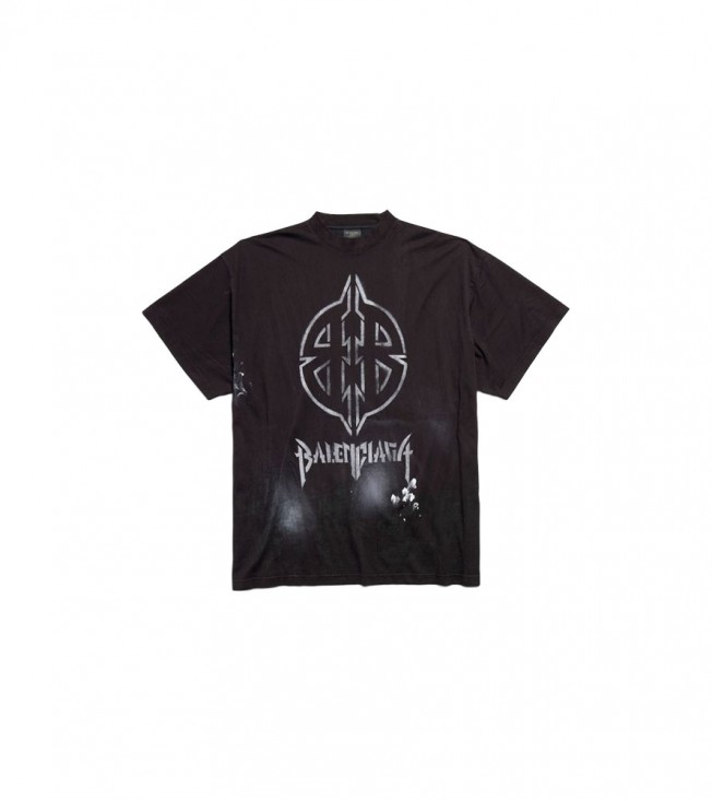 Balenciaga Bb Metal Logo Black