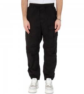 Stone Island Black Cargo Pants